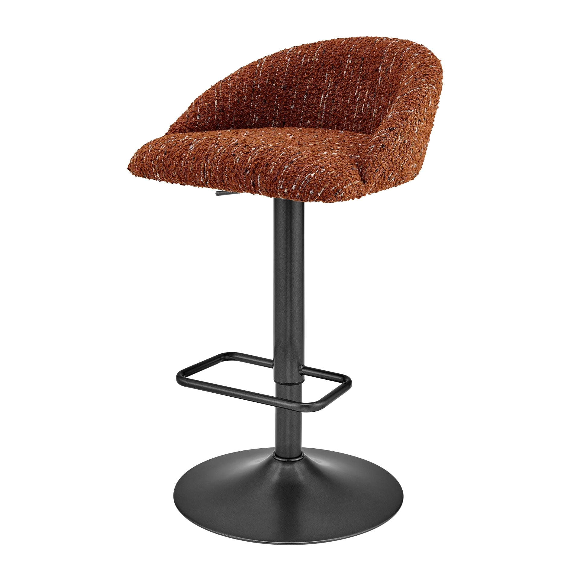 Jorrell  Fabric Gaslift Swivel Bar Stool (Set of 2) - What A Room