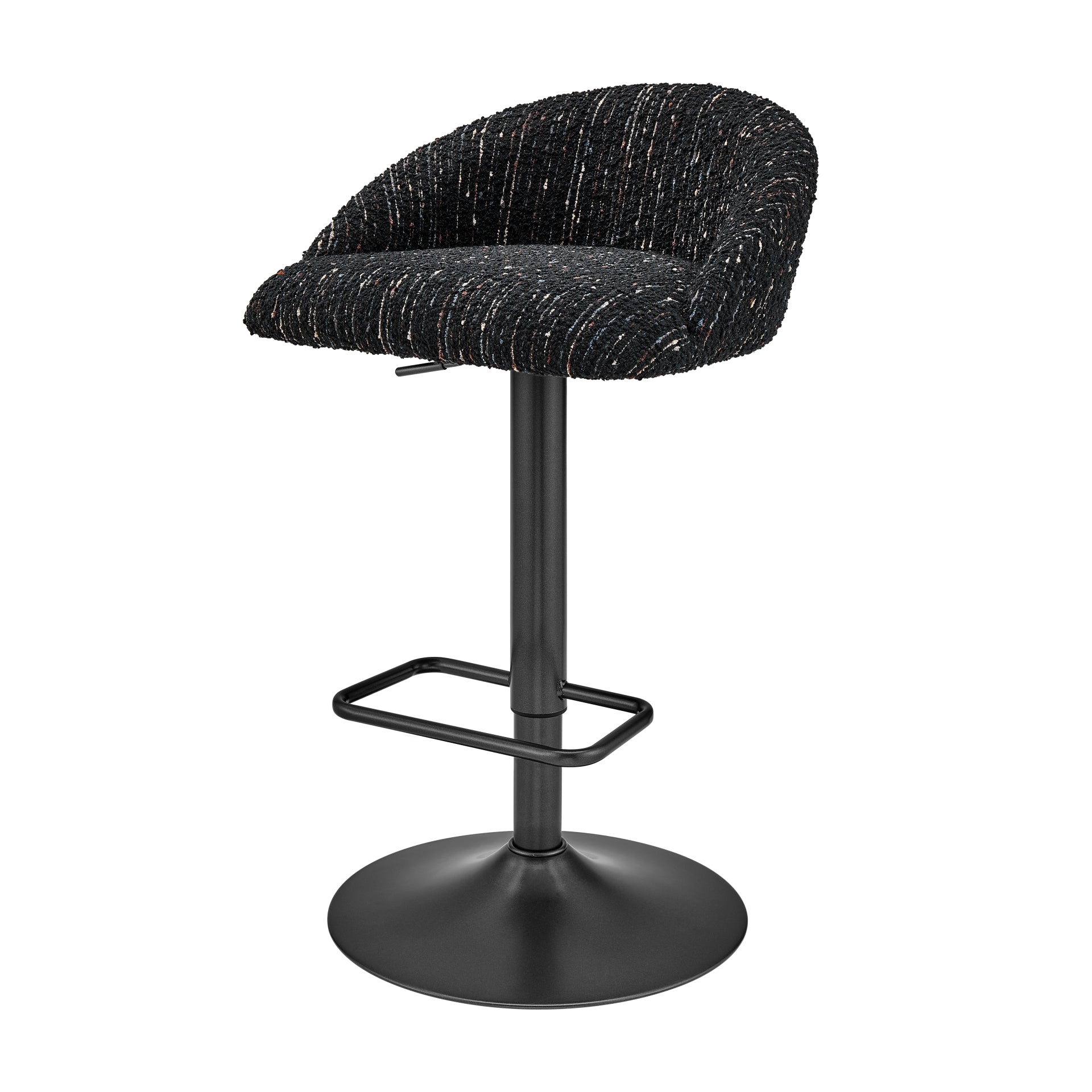Jorrell  Fabric Gaslift Swivel Bar Stool (Set of 2) - What A Room