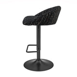 Jorrell  Fabric Gaslift Swivel Bar Stool (Set of 2) - What A Room