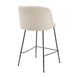 Millie  Fabric Counter Stool (Set of 2) - What A Room