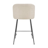 Millie  Fabric Counter Stool (Set of 2) - What A Room