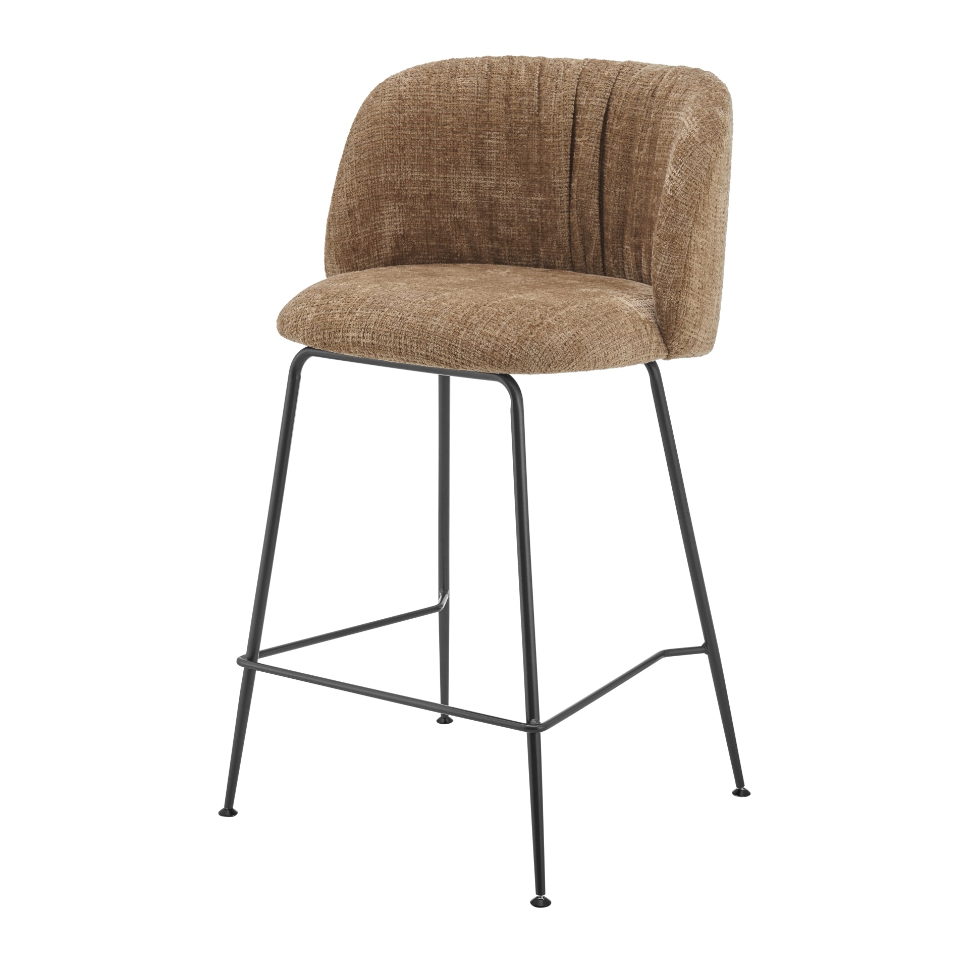Millie  Fabric Counter Stool (Set of 2) - What A Room