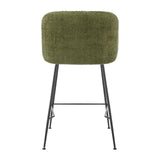 Millie  Fabric Counter Stool (Set of 2) - What A Room