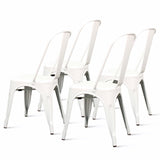 Metropolis Metal Dining Side Chair (Set of 4) - What A Room