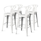 Metropolis  Metal Counter Stool (Set of 4) - What A Room