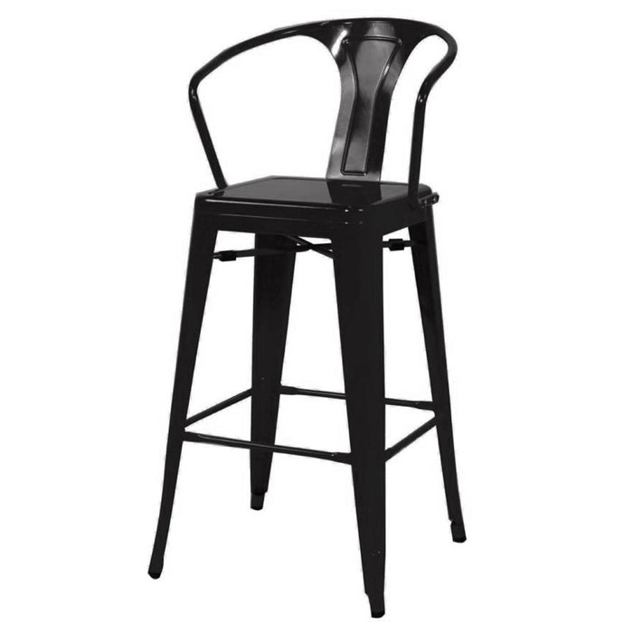 Metropolis  Metal Bar Stool (Set of 4) - What A Room