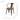 Metropolis Metal Dining Side Arm Chair Wood Seat (Set of 4) - What A Room