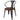 Metropolis Metal Dining Side Arm Chair Wood Seat (Set of 4) - What A Room