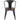 Metropolis Metal Dining Side Arm Chair Wood Seat (Set of 4) - What A Room