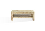 Cosmo Mappa Burl Coffee Table in Amber Kiss - What A Room