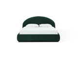 Flex Upholstered Bed in Emerald Chenille - What A Room