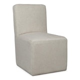 Liv Fully Upholstered Dining Chair in Natural Linen (Set of 2) - What A Room
