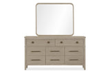Camden Eight Drawer Oak Wood Dresser in Chai - What A Room