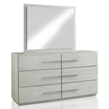 Destination Six Drawer Dresser in Cotton Grey - What A Room