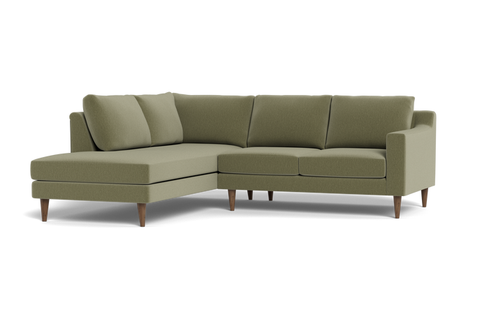 Alex MCM Bumper Sectional (Amici Fern) - What A Room