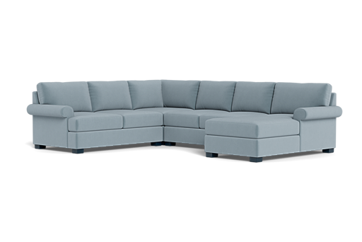 Anna U Sectional with Chaise Sofa