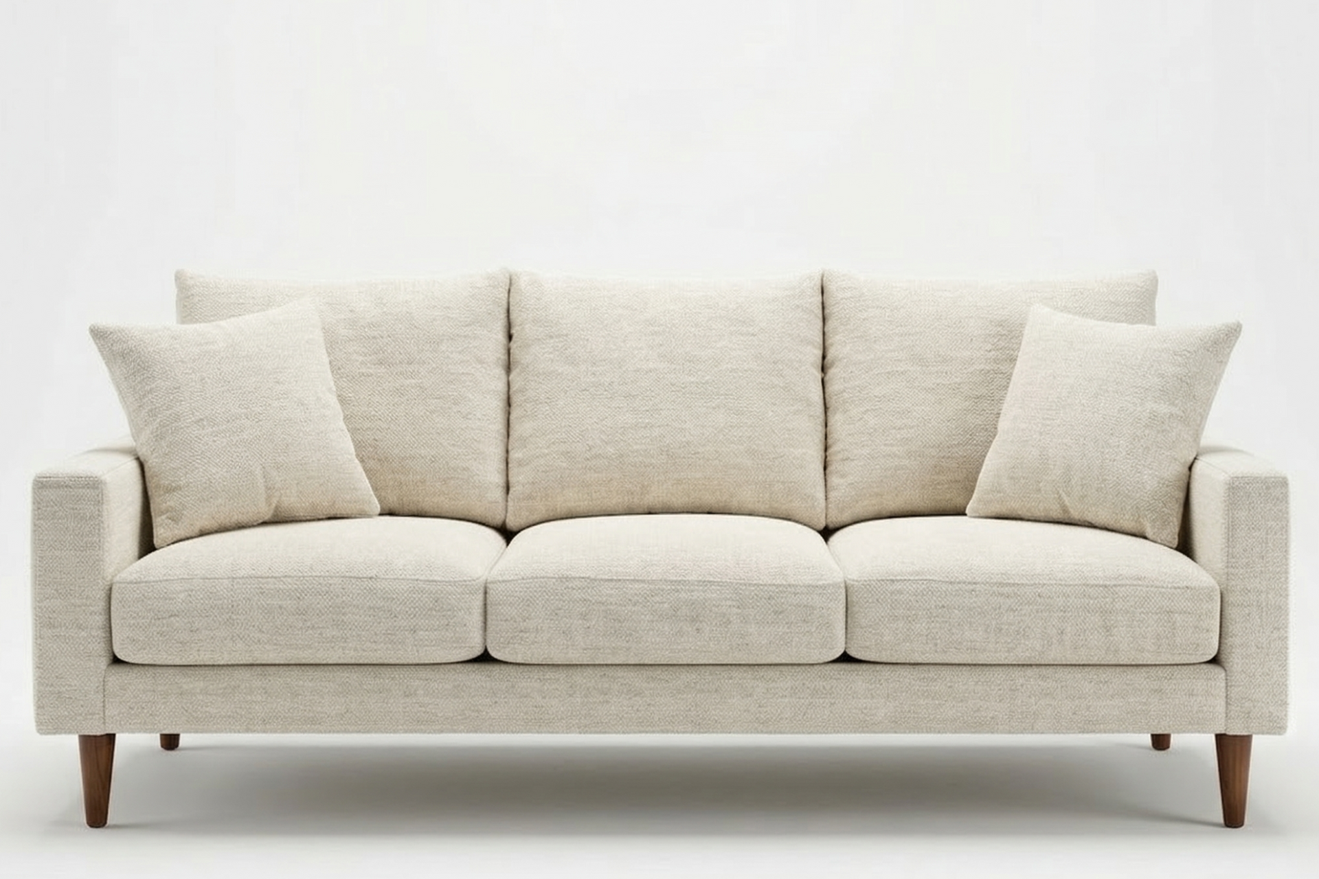 Clearance Alex Sofa in Bradley Cream from What a Room, ready to ship