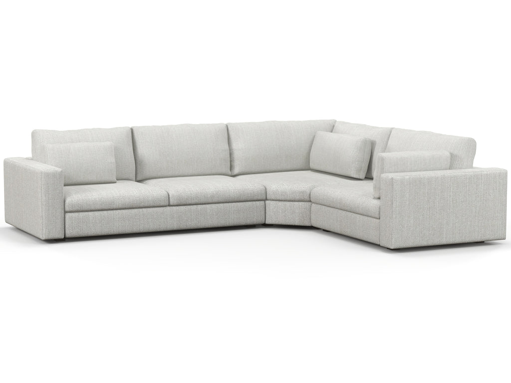 Daphne Wedge Sectional - Custom Made L Shaped Sofa - What A Room