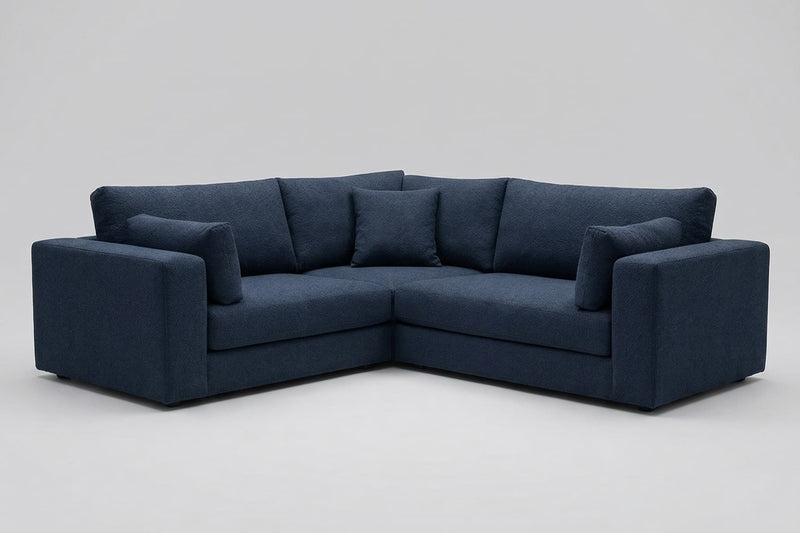 Clearance - Daphne L Sectional in Dynamite Midnight- Ready to Ship