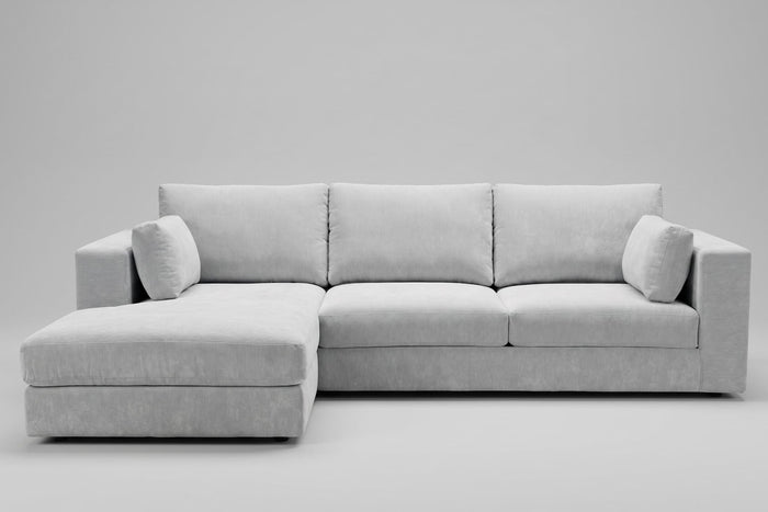 Clearance Daphne Sofa Chaise from What a Room in Amici Oyster