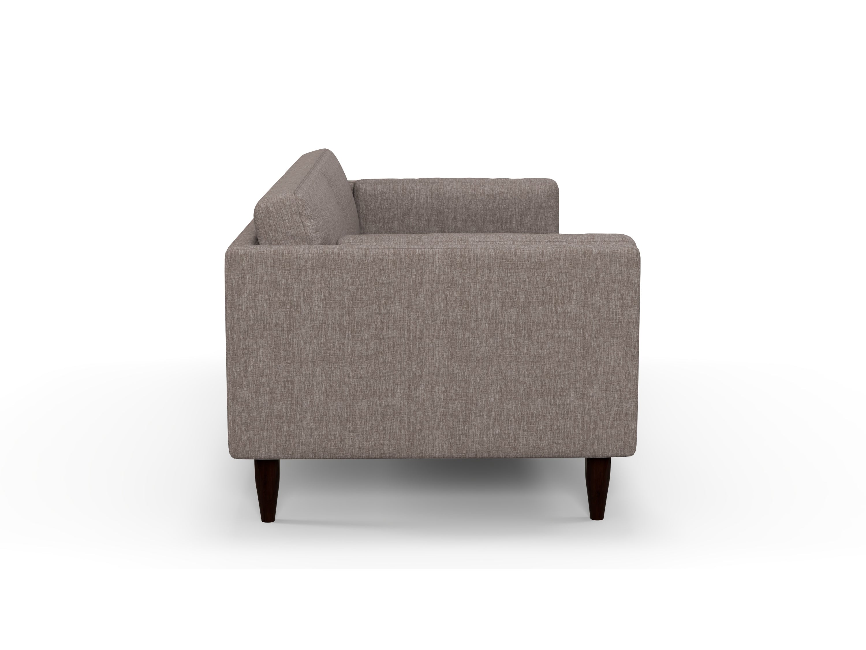 Davis Modern Wide Arm Cushion Couch - What A Room