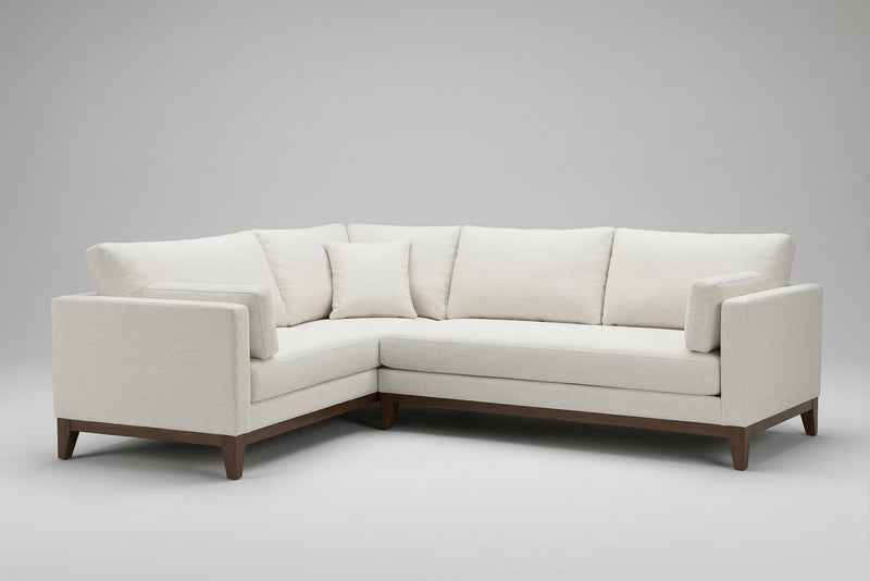 Clearance- Florida L Sectional in Fletcher Sand - Ready to Ship