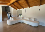 Serene Custom Curved Sectional - What A Room