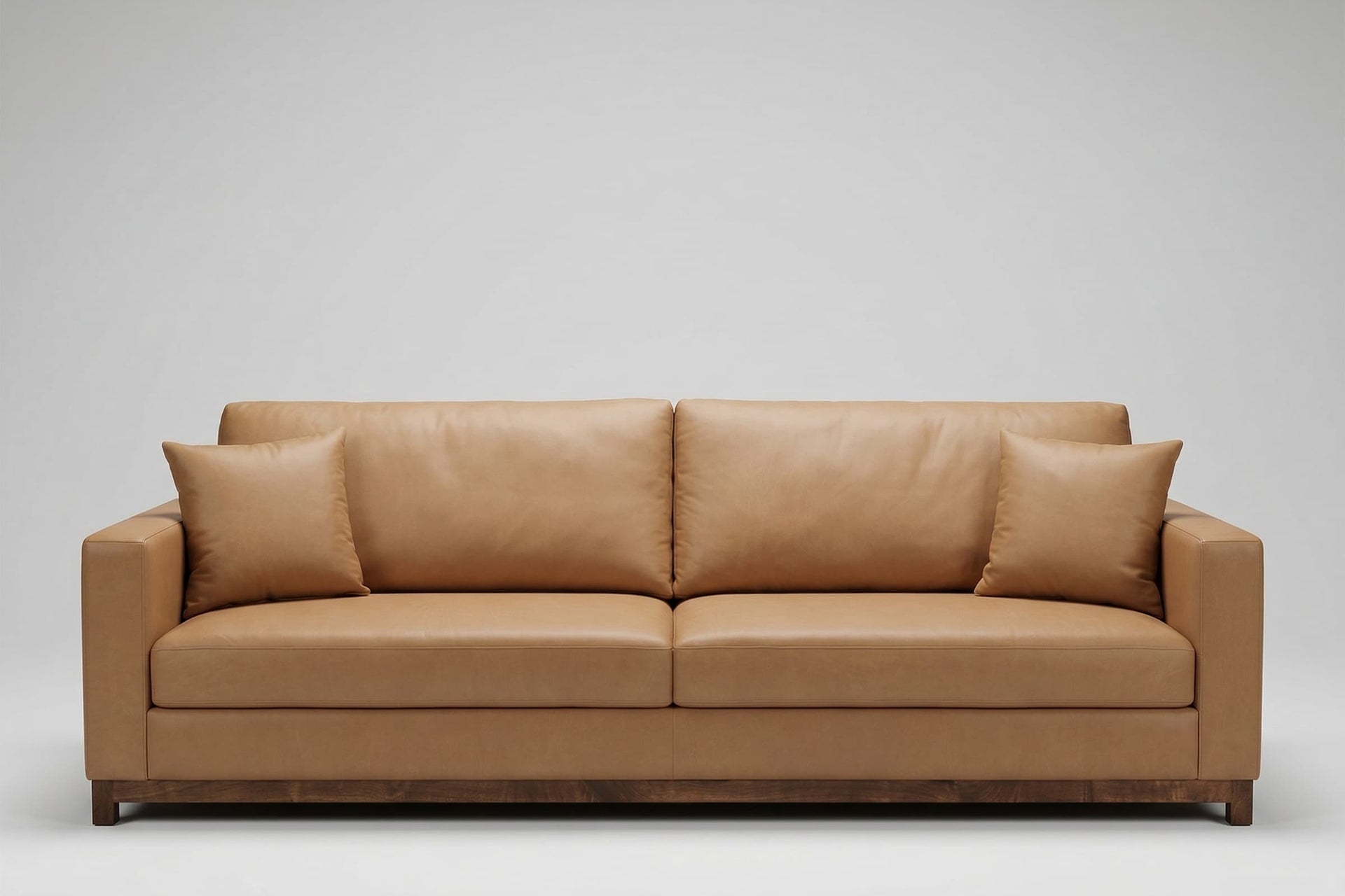 Clearance Jasper Sofa in Genuine Leather from What A Room