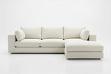 Clearance Daphen Reversible Sofa Chaise in Contessa Vanilla