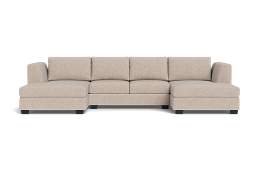 Kent U-Sectional with Double Chaise