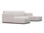 LV Tight Back Double Chaise Sectional Bench Seat Sofa - What A Room