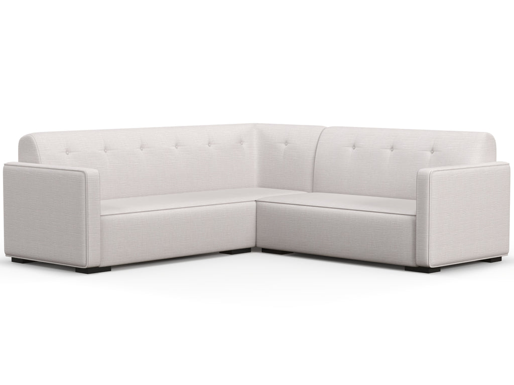 LV Tight Back L Shaped Sectional with Bench Cushion - What A Room