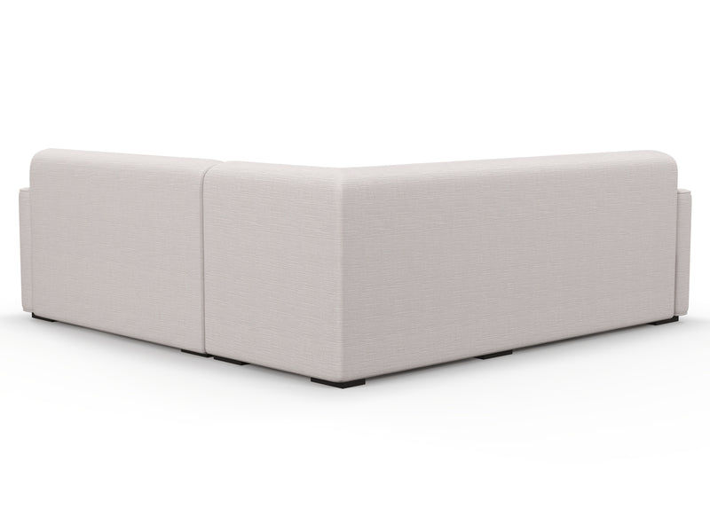 LV Tight Back L Shaped Sectional with Bench Cushion - What A Room