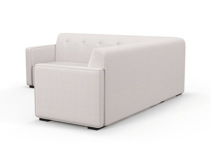 LV Tight Back L Shaped Sectional with Bench Cushion - What A Room