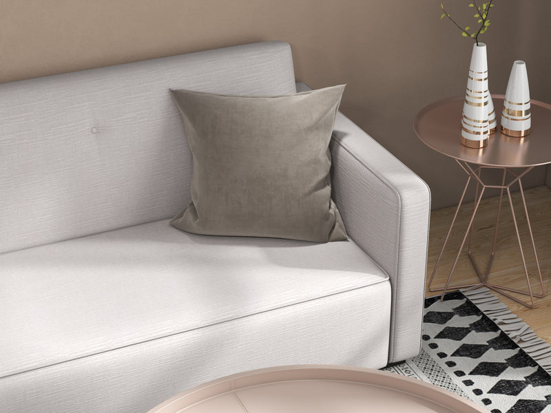 LV Tight Back L Shaped Sectional with Bench Cushion - What A Room