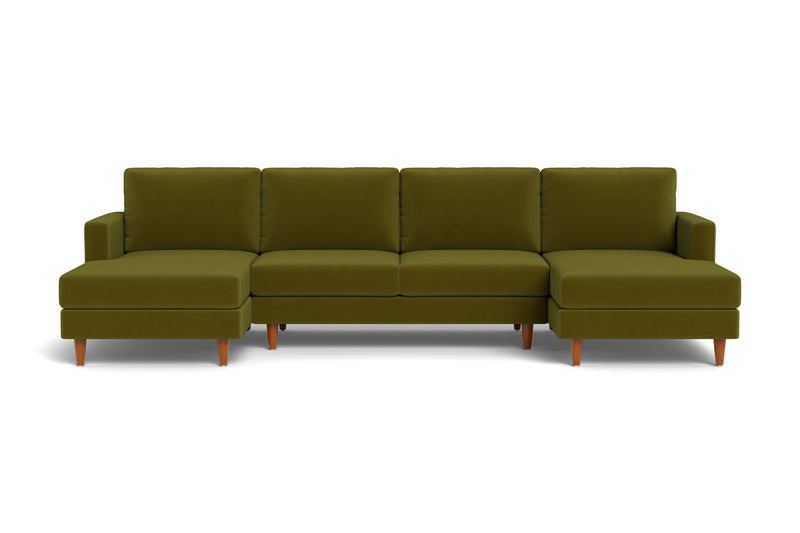 Milton Double Chaise Sectional Couch