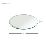 Round Glass Top - What A Room