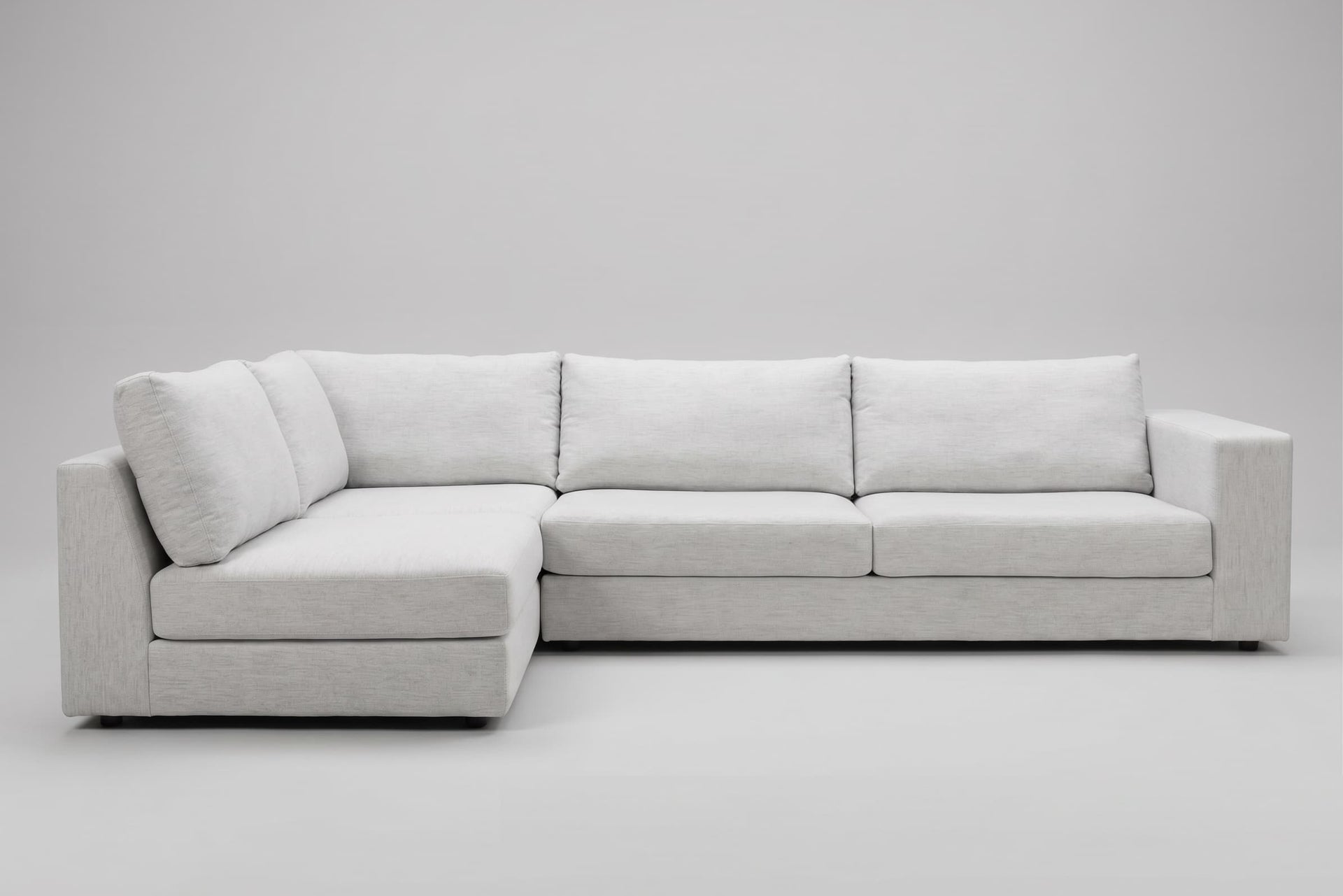 Daphne 1 Arm L Sectional on Clearance with Fletcher Dove from What a Room
