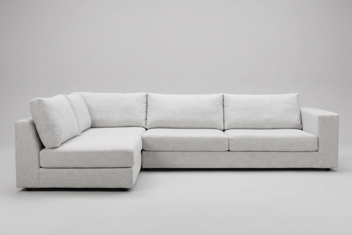 Daphne 1 Arm L Sectional on Clearance with Fletcher Dove from What a Room