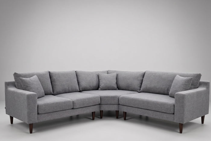 Alex L Sectional on Clearance at What A Room in Hampstead Graphite