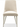 Winston Upholstered Metal Leg Dining Chair in Cream and Champagne (Set of 2) - What A Room