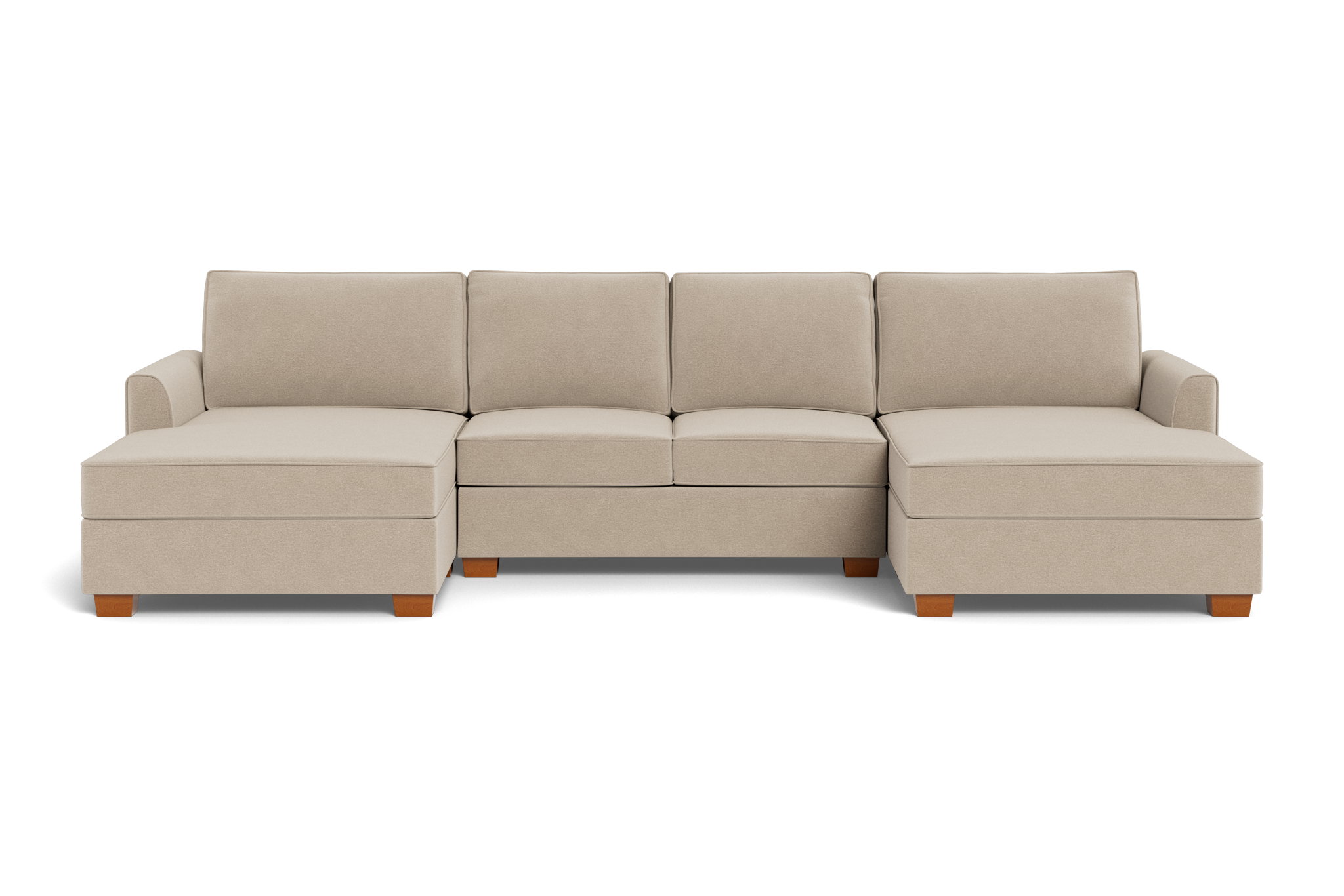 Tiffany Double Chaise U Sectional Sofa