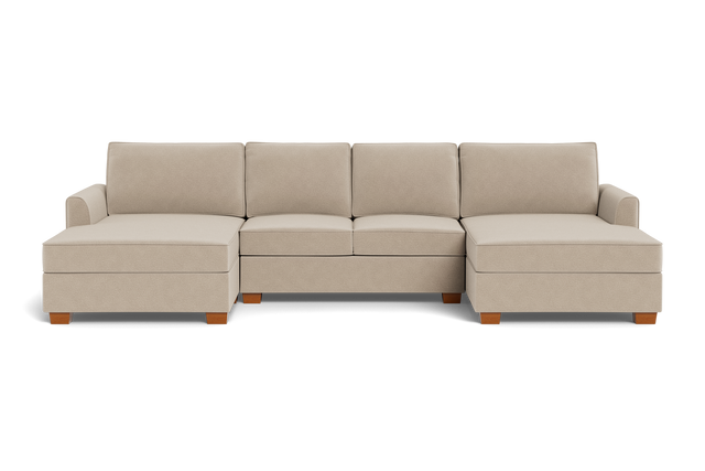 Tiffany Double Chaise U Sectional Sofa - What A Room