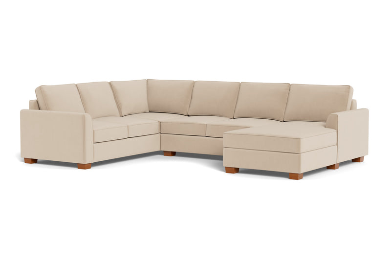 Tiffany U Sectional with Chaise Sofa