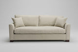 Clearance Sofa in Trillium and in Eliiot Camel