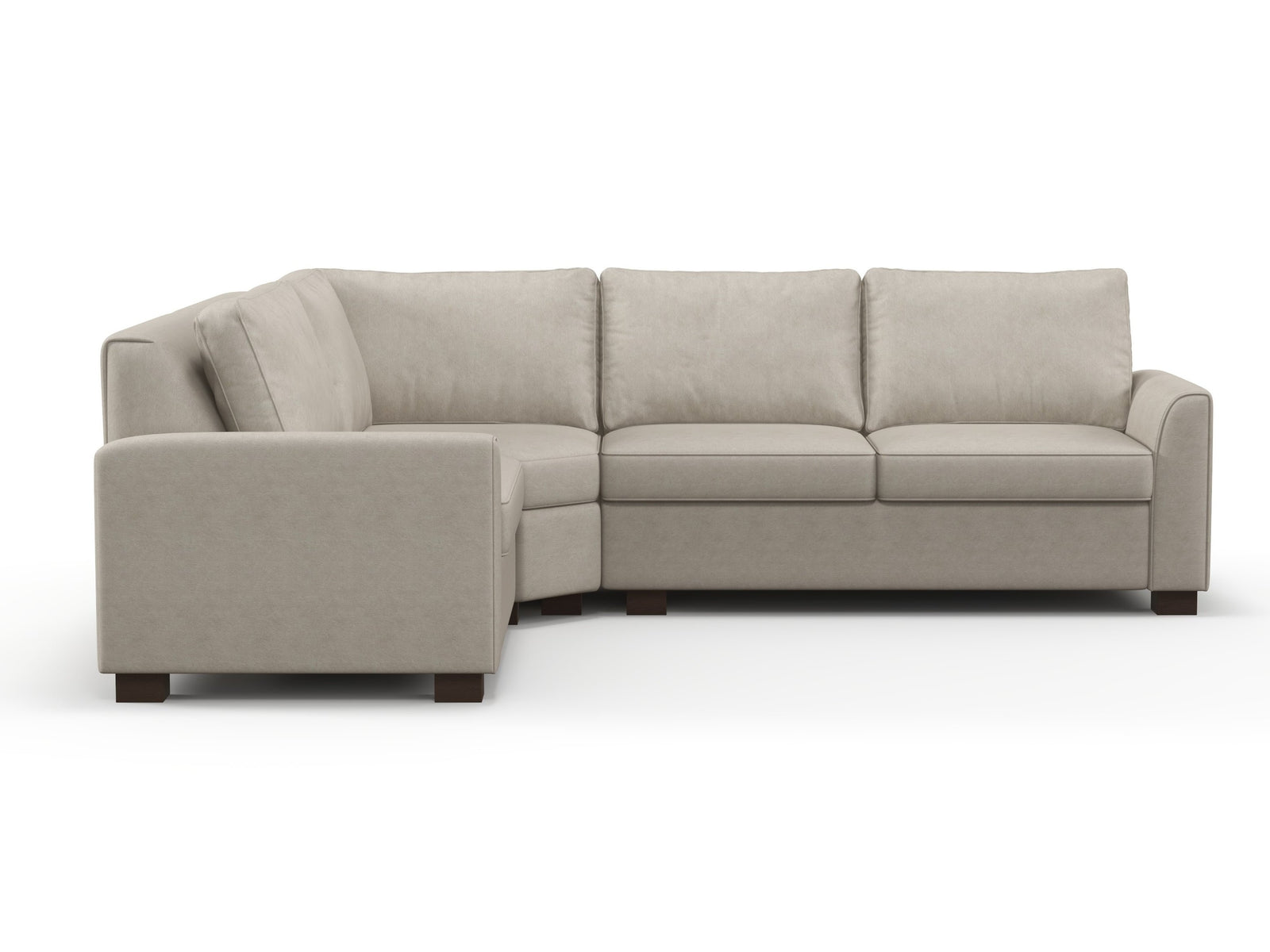 Tiffany Extra Large Wedge Sectional Sofa - Cat Friendly L Shape Couch