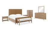 Dorsey One Drawer USB-charging Nightstand in Granola - What A Room