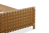 Dorsey Woven Panel Bed in Granola and Ginger - What A Room