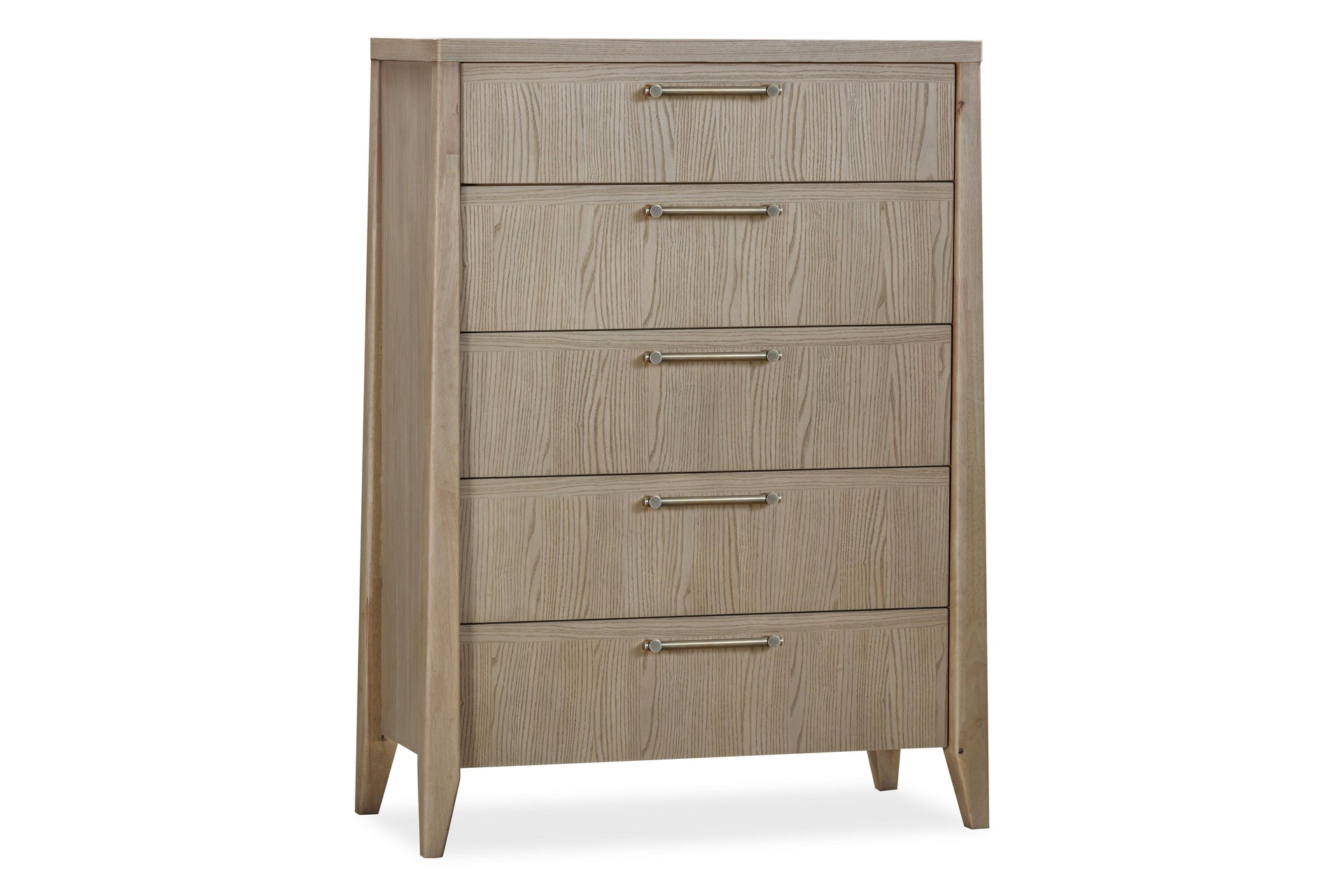 Sumire Five Drawer Ash Wood Chest in Ginger - What A Room