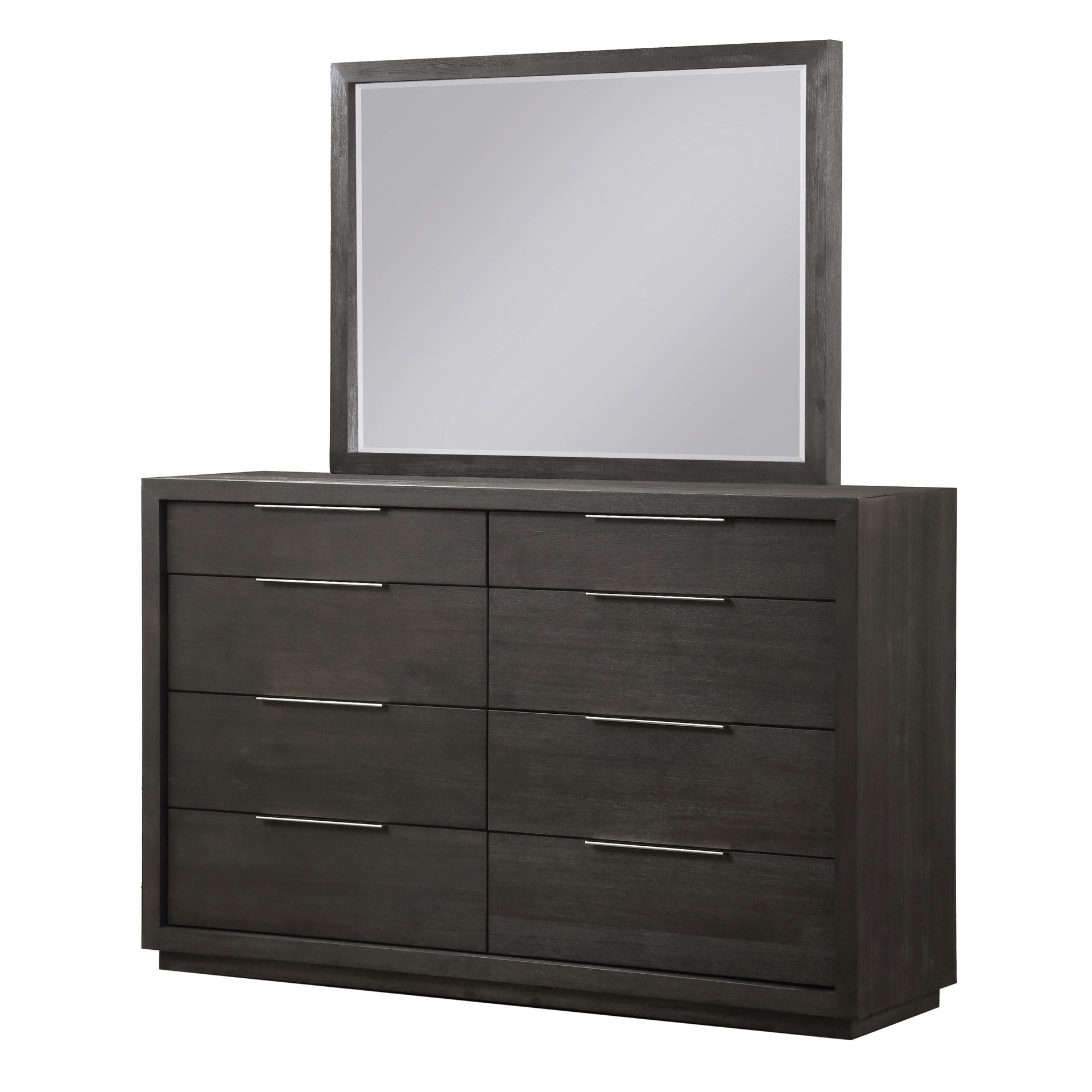 Oxford Eight Drawer Dresser in Basalt Grey - What A Room